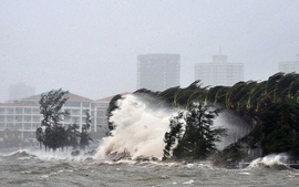 Công bố các vùng có nguy cơ bão, siêu bão, nước biển dâng