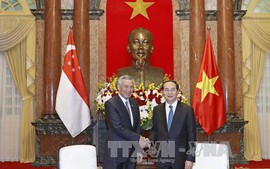 Chủ tịch nước: Singapore luôn là đối tác kinh tế hàng đầu của Việt Nam