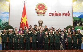 Thủ tướng gặp mặt Hội truyền thống Trường Sơn-Đường Hồ Chí Minh