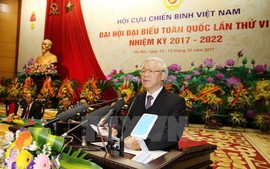 Toàn văn phát biểu của Tổng Bí thư tại Đại hội đại biểu toàn quốc lần thứ VI Hội Cựu chiến binh Việt Nam