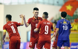 Đội tuyển Futsal Việt Nam bắt đầu hành trình châu lục