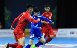 Futsal Việt Nam vào vòng 8 đội mạnh nhất châu Á
