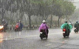 Bắc Bộ và Thanh Hóa có mưa, dông mạnh 