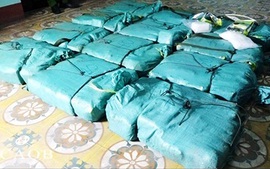 Bắt hơn 300 kg ma túy đá trong cốp xe bán tải