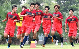 Đội tuyển U23 chuẩn bị gặp đối thủ Myanmar