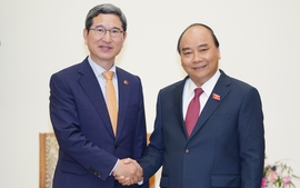 Thủ tướng tiếp Chủ tịch Nhóm Nghị sĩ hữu nghị Hàn - Việt