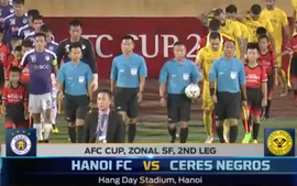 Đội bóng Thủ đô Hà Nội vào chung kết AFC Cup Đông Nam Á