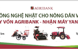 Hàng trăm khách hàng vay vốn Agribank mua máy nông nghiệp