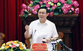 Phó Thủ tướng Vương Đình Huệ làm việc tại tỉnh Tiền Giang