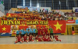 Futsal Việt Nam giành vé dự vòng chung kết châu Á