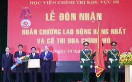 Thủ tướng trao Huân chương Lao động hạng Nhất cho Học viện Chính trị khu vực III