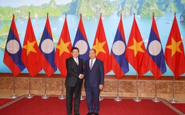 Chùm ảnh: Kỳ họp lần thứ 43 Ủy ban liên Chính phủ Việt Nam-Lào