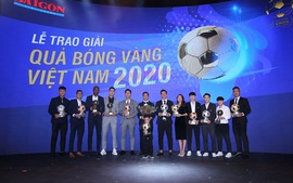 Tôn vinh các cầu thủ xuất sắc nhất Việt Nam