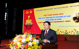 Đồng chí Lê Thanh Nghị - nhà cách mạng tài năng, tiêu biểu của Đảng