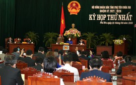 HĐND tỉnh Phú Yên bầu các chức danh lãnh đạo nhiệm kỳ mới