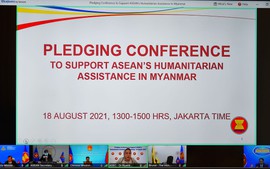 ASEAN bàn chiến lược hỗ trợ nhân đạo cho Myanmar