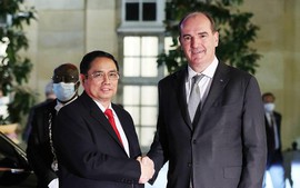Chùm ảnh: Thủ tướng Phạm Minh Chính và Đoàn đại biểu cấp cao Việt Nam thăm chính thức Cộng hòa Pháp