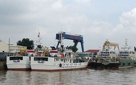 Giao 2 tàu mới đóng cho Kiểm ngư Việt Nam