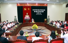 Đồng chí Nguyễn Thị Thanh tái đắc cử Bí thư Tỉnh ủy Ninh Bình