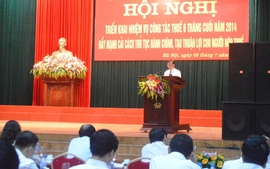 Ngành Thuế tiếp tục cải cách 