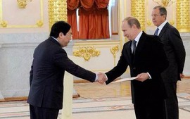 Tổng thống Putin: Nga luôn sát cánh cùng Việt Nam