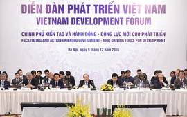Thủ tướng phát biểu tại Diễn đàn Doanh nghiệp Việt Nam 2016