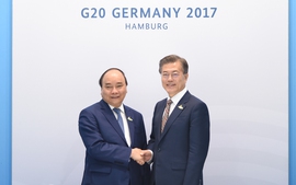 Thủ tướng gặp chính thức Tổng thống Hàn Quốc và Thủ tướng Australia