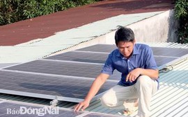 Đồng Nai: Lắp đặt điện mặt trời trong dân tăng mạnh