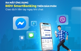 Ngân hàng Việt đầu tiên hỗ trợ giao dịch ngay trên ứng dụng chat