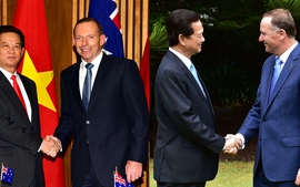 Dấu mốc mới trong quan hệ hợp tác giữa Việt Nam với Australia, New Zealand