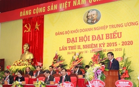 Đồng chí Bùi Văn Cường tái đắc cử Bí thư Đảng ủy Khối DN Trung ương
