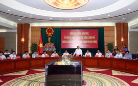 Phó Thủ tướng Nguyễn Xuân Phúc làm việc tại thành phố Hải Phòng