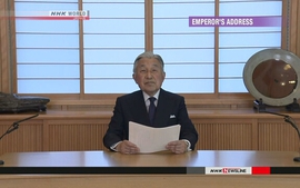 Nhật hoàng Akihito ngỏ ý muốn thoái vị
