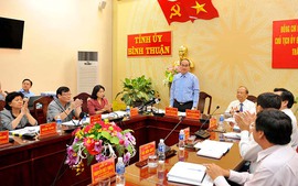 Chủ tịch MTTQ Việt Nam làm việc với tỉnh Bình Thuận