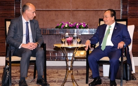 Thủ tướng Nguyễn Xuân Phúc tiếp lãnh đạo Tập đoàn Total