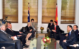 Thủ tướng đánh giá cao sự ủng hộ, hỗ trợ của Nghị viện Australia dành cho Việt Nam