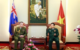 Thúc đẩy hợp tác quốc phòng Việt Nam- New Zealand