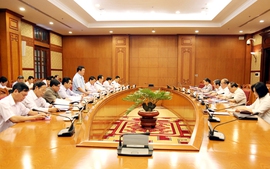 Bộ Chính trị làm việc với 21 đảng bộ về chuẩn bị Đại hội Đảng