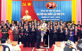 Đồng chí Triệu Tài Vinh tái đắc cử Bí thư Tỉnh ủy Hà Giang