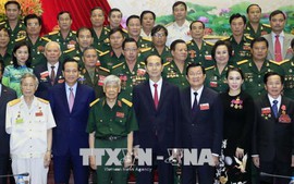 Chủ tịch nước biểu dương các doanh nhân cựu chiến binh