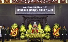 Tổ chức trọng thể Lễ tang đồng chí Nguyễn Phúc Thanh