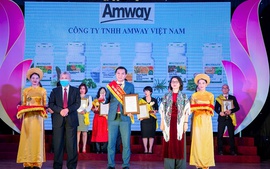 Amway Việt Nam lần thứ 8 nhận giải thưởng 'Sản phẩm vàng vì sức khoẻ cộng đồng'