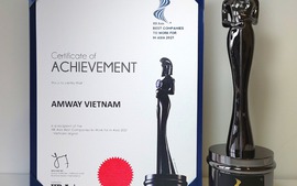 Amway Việt Nam được vinh danh là một trong những nơi làm việc tốt nhất châu Á năm 2021