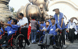 TPHCM tổ chức Hội trại người khuyết tật 