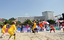 Đẩy nhanh tiến độ chuẩn bị Đại hội Thể thao bãi biển châu Á 2016