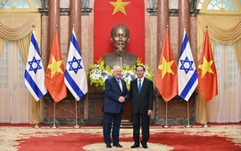 Chủ tịch nước hội đàm với Tổng thống Israel