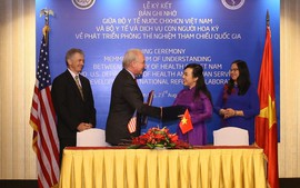 Việt Nam và Mỹ ký hợp tác phát triển phòng xét nghiệm tham chiếu quốc gia