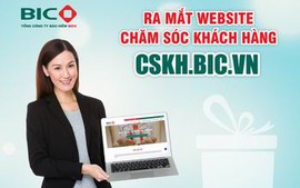 BIC ra mắt website chăm sóc khách hàng trực tuyến