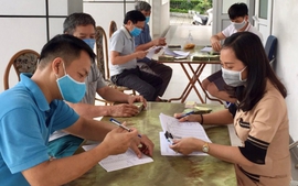 Bắc Giang: Xã Quang Châu giải quyết hỗ trợ tiền ăn cho F1 trong tháng 11