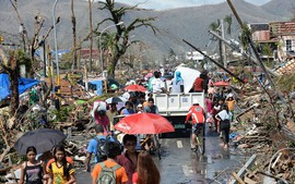 Tình hình cứu trợ người Việt Nam sau  bão ở Philippines